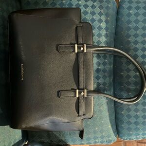 Liz Claiborne Double Handle Black Purse
